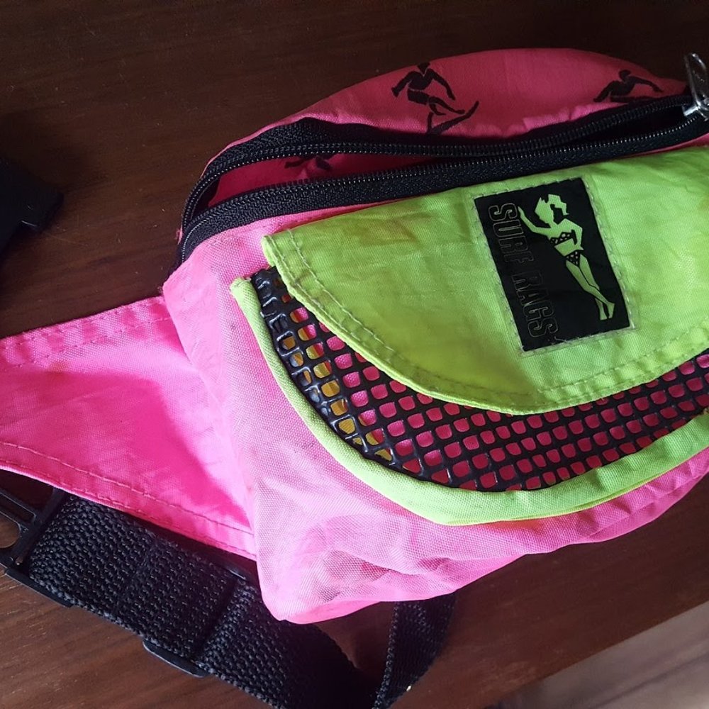 Vintage "Surf Rags" Fanny Pack Bum Bag